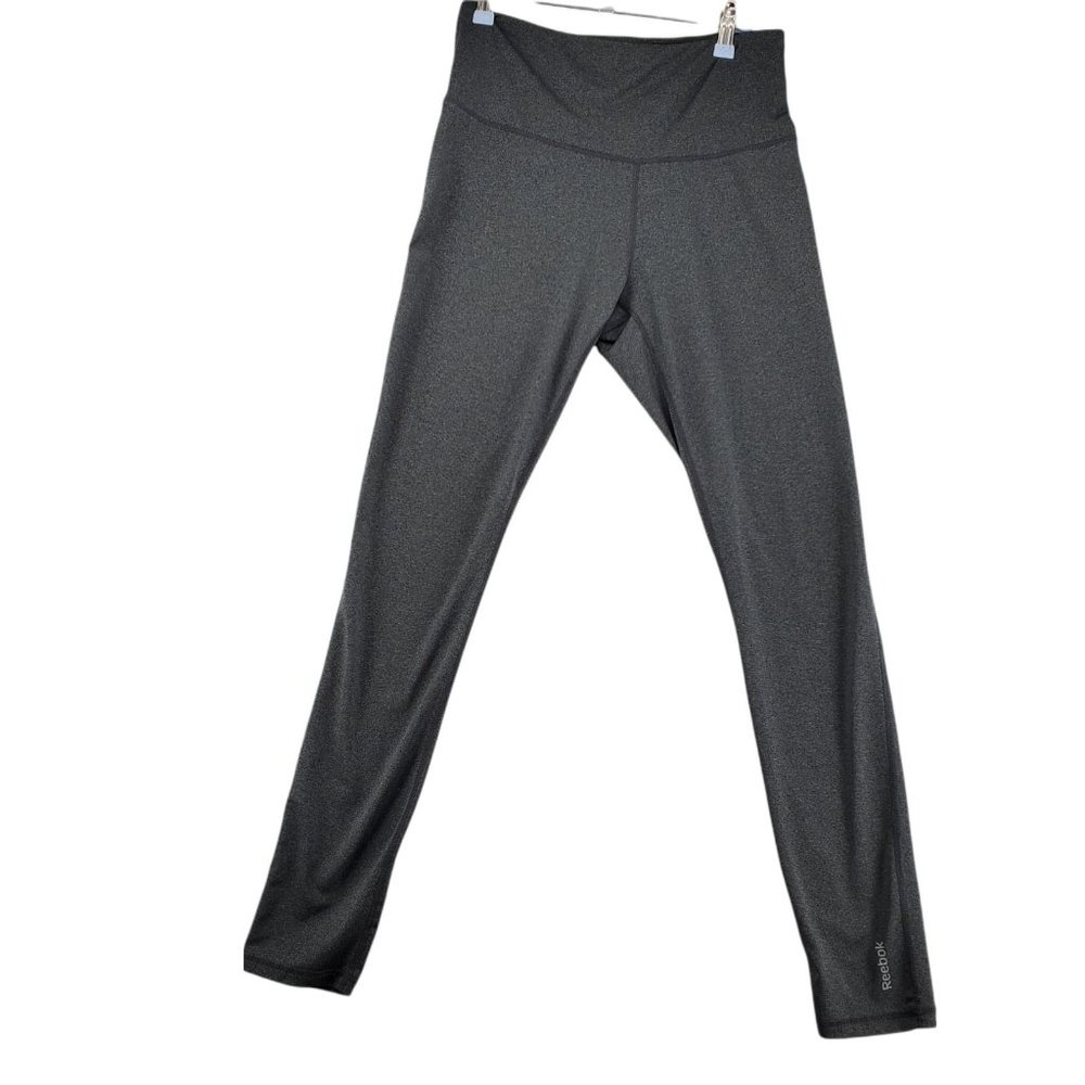 REEBOK Pants Women's Athletic Wear Leggings Gray Size Medium
